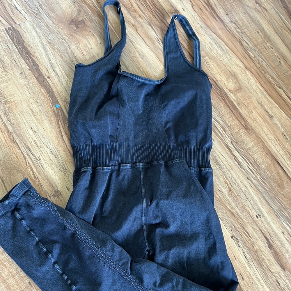 Free people jumpsuit- black